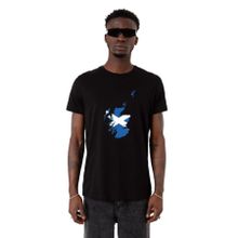Tshirthane Euro 24 Scotland Siyah Erkek T-shirt