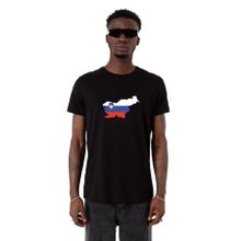 Tshirthane Euro 24 Slovenia Siyah Erkek T-shirt