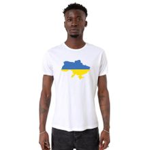 Tshirthane Euro 24 Ukraine Beyaz Erkek T-shirt