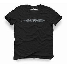 Tshirthane Göktürk Logo Siyah Erkek Tshirt