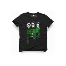 Tshirthane Green Day Rock Metal Müzik Baskılı Dar Kesim Slim Fit Erkek T-Shirt