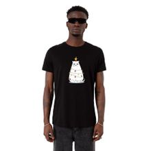 Tshirthane Grumpy Christmas Siyah Erkek T-shirt