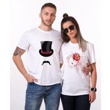 Tshirthane Her Beast His Beutiful 2'li Sevgili T-shirt