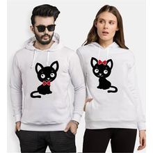 Tshirthane Kedi Sevgili Kombinleri Sweatshirt Kombini