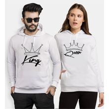 Tshirthane King Taç Queen 2'li Sevgili Sweatshirt