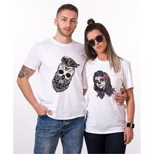 Tshirthane Kurukafa Sevgili Kombinleri T-shirt Kombini