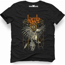 Tshirthane Lamb Of God Crow Siyah Erkek T-shirt