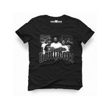 Tshirthane Lionheart Band Siyah Erkek T-shirt