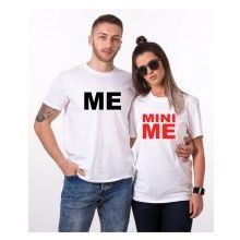 Tshirthane Me Mini Me 2'li Sevgili T-shirt