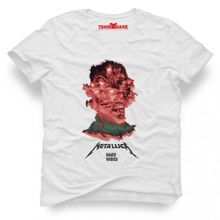 Tshirthane Metallica Album Hardwired To Self Destruct Cartoon Beyaz Erkek T-shirt