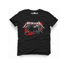 Tshirthane Metallica Germany Post Siyah Erkek T-shirt