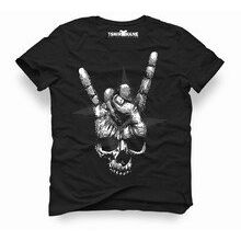 Tshirthane Metallica Hand Rock Siyah Erkek Tshirt
