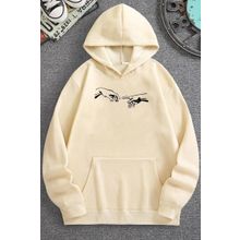 Tshirthane Michelangelo Baskılı Unisex Sweatshirt