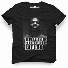 Tshirthane Mike Tyson The Baddest Siyah Erkek T-shirt