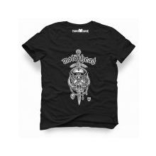 Tshirthane Motörhead Logo Sword Siyah Erkek T-shirt