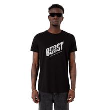Tshirthane Mr Beast Make The World Siyah Erkek T-shirt
