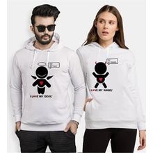 Tshirthane My Devil My Angel 2'li Sevgili T-shirt