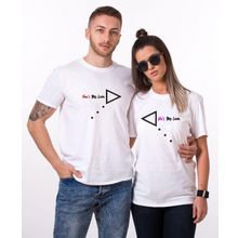 Tshirthane My Love Ok 2'li Sevgili T-shirt