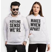 Tshirthane Nothing Sense Were 2'li Sevgili Sweatshirt