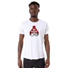Tshirthane Oh Fudge Christmas Beyaz Bisiklet Yaka Erkek T-shirt