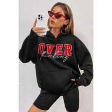 Tshirthane Over Thinking Baskılı Unisex Sweatshirt