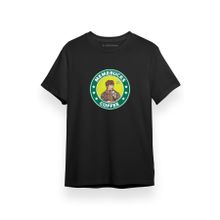 Tshirthane P17196S7587 Monsta X Hyungwon Memebucks Coffee Siyah Kısa Kol Erkek T-shirt