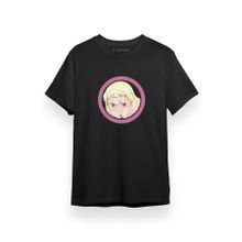 Tshirthane P17213S8946 Love Live Anime Superstar Circle Pink Siyah Kısa Kol Erkek T-shirt