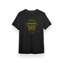 Tshirthane P17255S6390 Heisenberg Yellow Essential Siyah Kısa Kol Erkek T-shirt