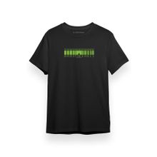 Tshirthane P17268S8244 Ghost in the Shell Anime Matrix Style Siyah Kısa Kol Erkek T-shirt