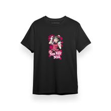 Tshirthane P17330S4354 Love Live Anime Nico Nico Pink Poster Siyah Kısa Kol Erkek T-shirt