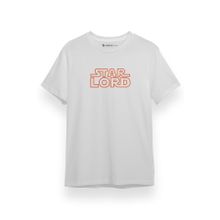 Tshirthane P17476S337 Guardians of the Galaxy Star Lord Kısa Kol Erkek Beyaz T-shirt