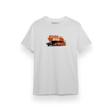 Tshirthane P17490S6823 Fast And The Furious Ride Or Die Beyaz Erkek T-shirt