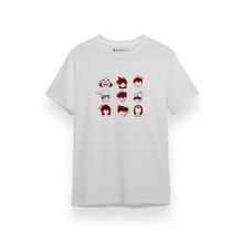 Tshirthane P17500S3437 Kısa Kol Beyaz Erkek T-shirt