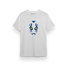 Tshirthane P17525S1349 Blue Beetle Mask Beyaz Erkek T-shirt