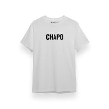 Tshirthane P17746S2871 El Chapo Logo Beyaz Erkek T-shirt