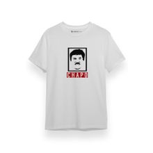 Tshirthane P17747S6434 El Chapo Gangster Swagger Beyaz Erkek T-shirt
