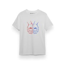 Tshirthane P17807S7253 The Matrix Red Pill Or Blue Pill Beyaz Kısa Kol Erkek T-shirt