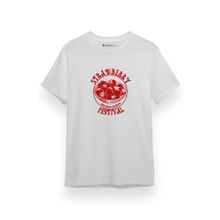 Tshirthane P17824S251 Kısa Kol Beyaz Erkek T-shirt