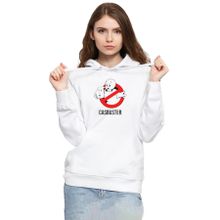 Tshirthane P18464S7533 Casper The Friendly Ghost Casbuster 3ip Kapüşonlu Kadın Beyaz Sweatshirt
