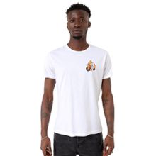 Tshirthane P18490S668 Bisiklet Yaka Beyaz Erkek T-shirt