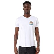 Tshirthane P18641S5229 Bisiklet Yaka Beyaz Erkek T-shirt