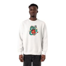 Tshirthane P18729S3799 Beyaz Erkek Sweatshirt