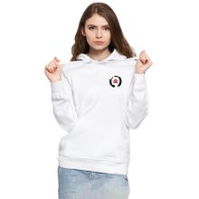 Tshirthane P18957S7172 Ghost Of Tsushima Logo Beyaz Kadın Kapüşonlu Sweatshirt