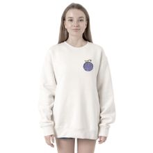 Tshirthane P19232S6010 One Piece Anime Gomu Gomu Devil Fruit 2ip Kadın Beyaz Sweatshirt