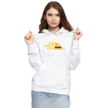 Tshirthane P19274S1793 One Piece Anime Luffy The Pirate King 2ip Kadın Beyaz Sweatshirt