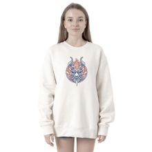 Tshirthane P19454S3733 One Piece Anime Yamato Mask 2ip Kadın Beyaz Sweatshirt