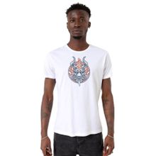 Tshirthane P19461S3575 Bisiklet Yaka Beyaz Erkek T-shirt