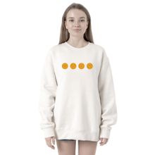 Tshirthane P19649S7429 Dalgona Candy 2ip Kadın Beyaz Sweatshirt