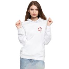 Tshirthane P19864S9256 The Mentalist Red John Pocket Beyaz 3ip Kapüşonlu Kadın Sweatshirt