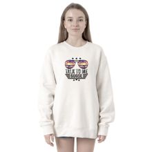 Tshirthane P20001S8886 Top Gun Talk to Me Goose Beyaz 2ip Kadın Sweatshirt